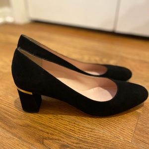 Kate Spade black heels - size 10